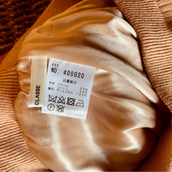 Rose Knit Tube / Pencil Midi Skirt - Picture 3 of 4